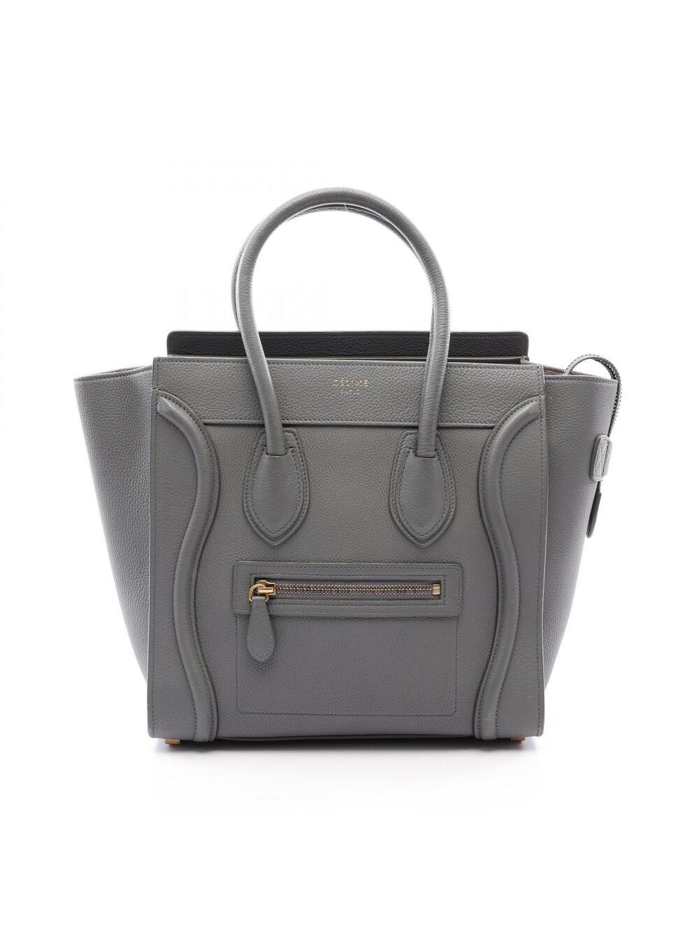 Celine Luggage Micro Shopper Hand Tote #351766C13B